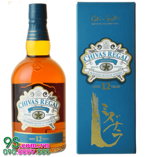 Rượu Chivas Regal Mizunara Nhật Bản 12 Years 700ml